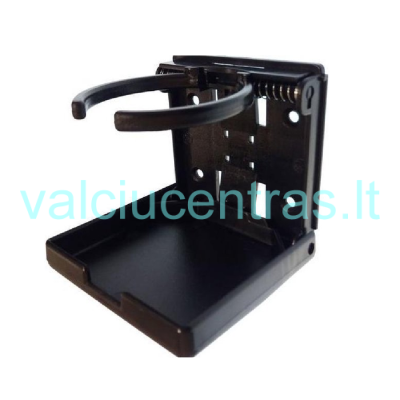 Gėrimų laikiklis juodas 100x100mm